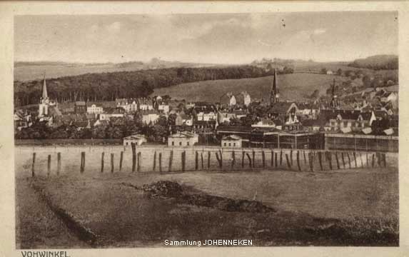 Vohwinkel auf einer Postkarte von 1905 (Sammlung Udo Johenneken)