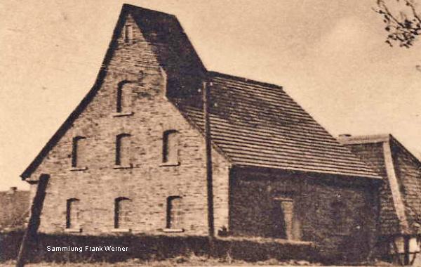 Die Aprather Mühle auf einer Postkarte von ca. 1912 - Ausschnitt (Sammlung Frank Werner)