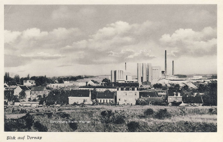 Blick auf Dornap auf einer Postkarte aus dem Jahr 1941 (Sammlung Frank Werner)