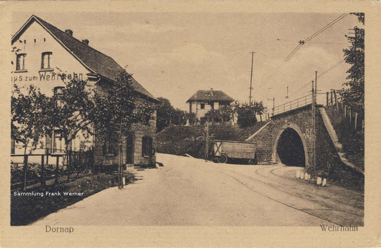  Dornap auf einer Postkarte um 1910 - 1912 (Sammlung Frank Werner)