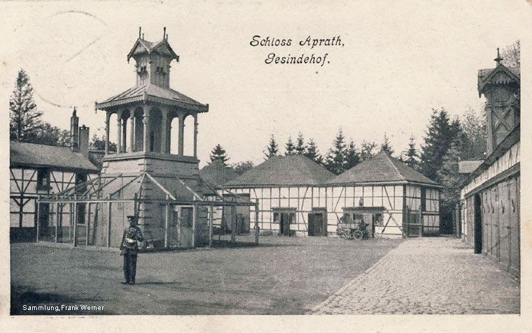 Schloss Aprath auf einer Postkarte von 1906 (Sammlung Frank Werner)