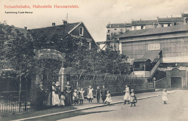 Der Wupperthaler Hof in Hammerstein auf einer Postkarte um 1912 (Sammlung Frank Werner)