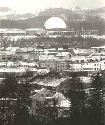 Blick Richtung Lüntenbeck von der Ehrenhainstraße 1980 (Foto Dieter Kraß)