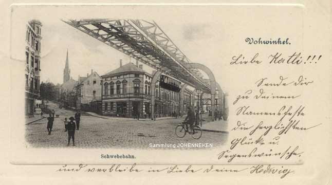 Kaiserplatz in Vohwinkel um 1900