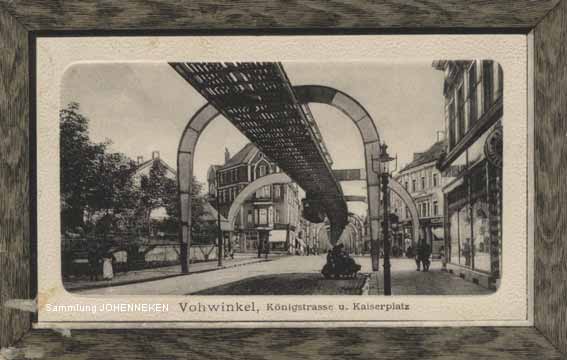 Kaiserplatz in Vohwinkel um 1911