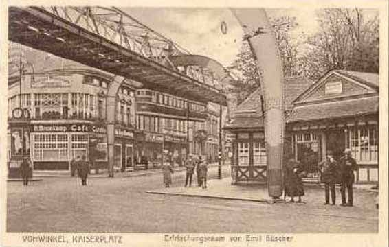 Kaiserplatz in Vohwinkel um 1928