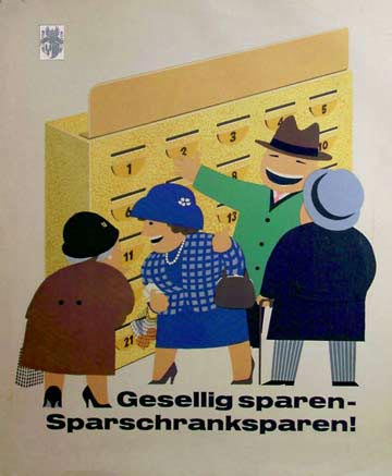 Sparschranksparen (Sammlung Dieter Kraß)