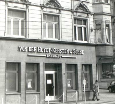 Bankhaus von der Heydt-Kersten & Söhne 1971(Foto Dieter Kraß)