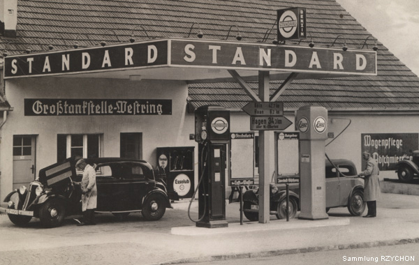 Standard-Tankstelle am Westring (Sammlung Rzychon)