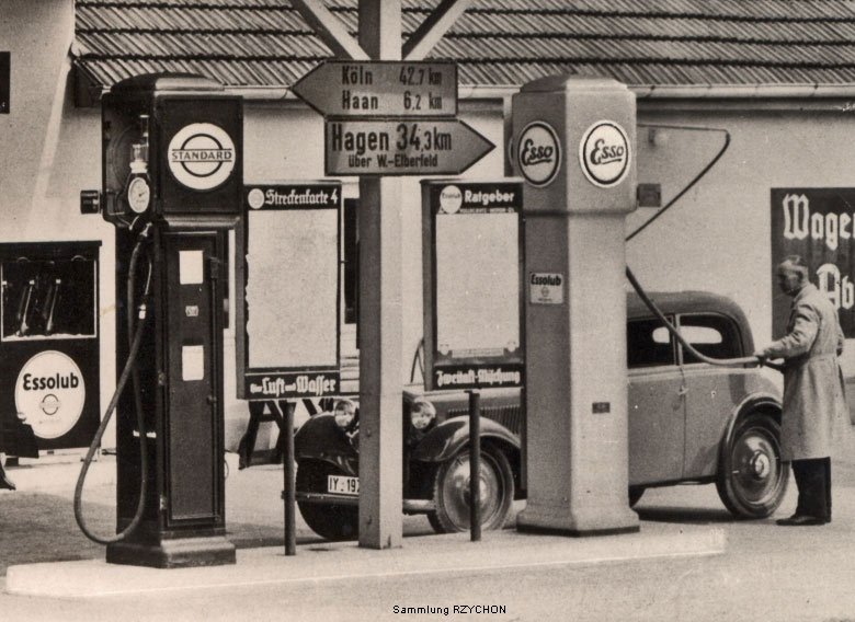 Standard-Tankstelle am Westring (Sammlung Rzychon)