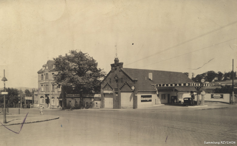 Standard-Tankstelle am Westring (Sammlung Rzychon)