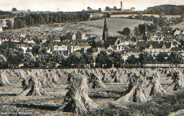 Das Vohwinkeler Feld auf einer Ansichtskarte (Sammlung Hans-Jürgen Momberger)