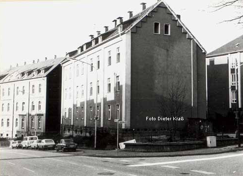 Bahnstraße Ecke Siegersbusch 1975 (Foto Dieter Kraß)