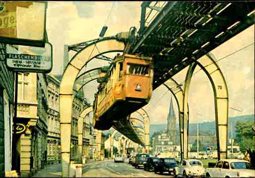 Schwebebahn bei Hammerstein (Sammlung Dieter Kraß)