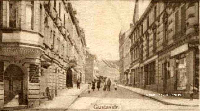 Gustavstraße um 1926 (Sammlung Udo Johenneken)