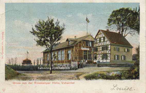 Rosskamper Höhe um 1902 (Sammlung Udo Johenneken)